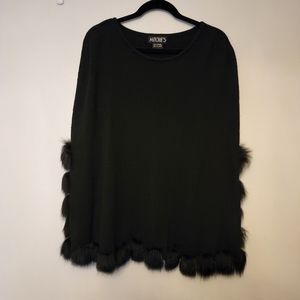 Mitches wool poncho
